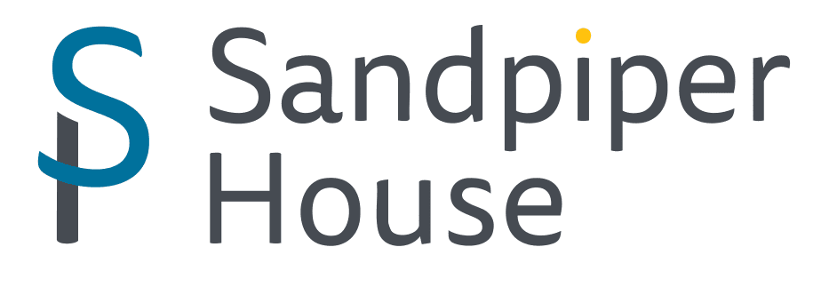 Sandpiper House logo stacked